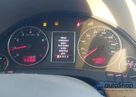 2008 Audi A4 3.2 из США, поврежденный, VIN WAUDH78EX8A166712